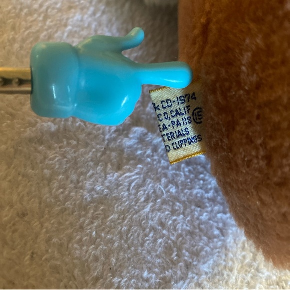 Vintage 1974 R. Dakin Plush Toy Bunny Rabbit 10" Stuffed Animal Preppy Teacher - Picture 8 of 10